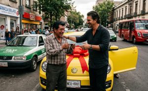 Ricardo Arjona le regaló un carro a taxista